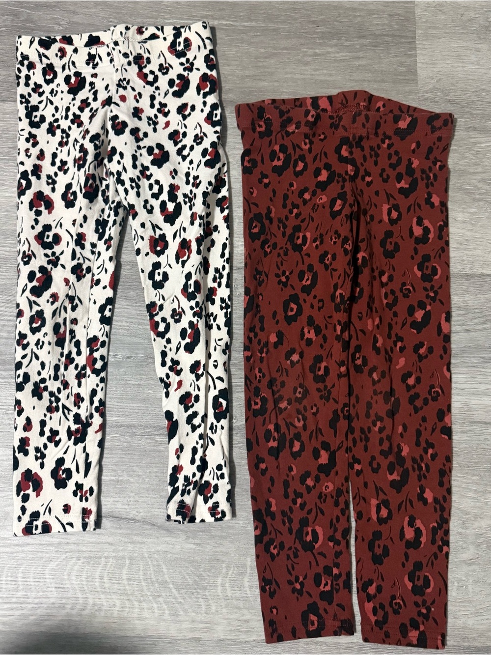 Old Navy Girls Animal Print Leggings